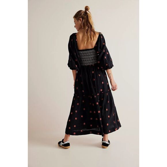 Free People Dahlia Embroidered Maxi Dress - Picture 5 of 9